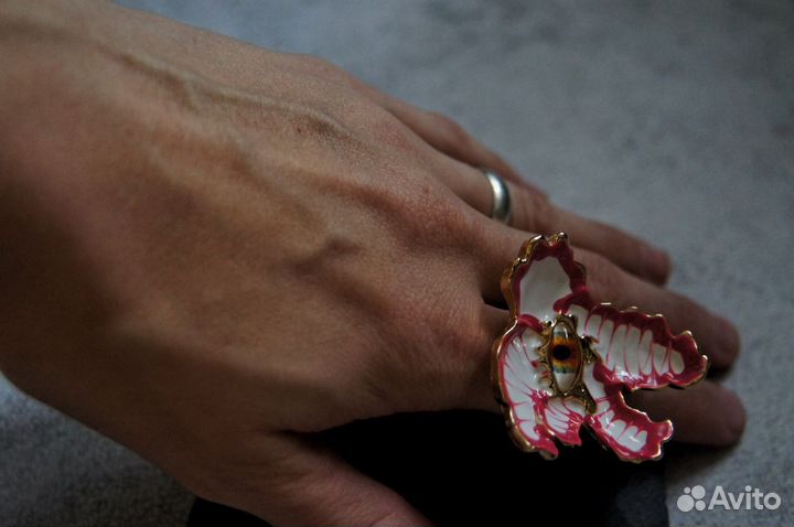 Кольцо Schiaparelli цветок