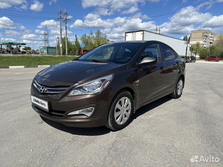 Hyundai Solaris 1.6 AT, 2015, 131 650 км