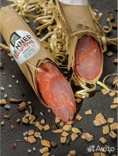 Сыровяленная колбаса с перцем, испанская