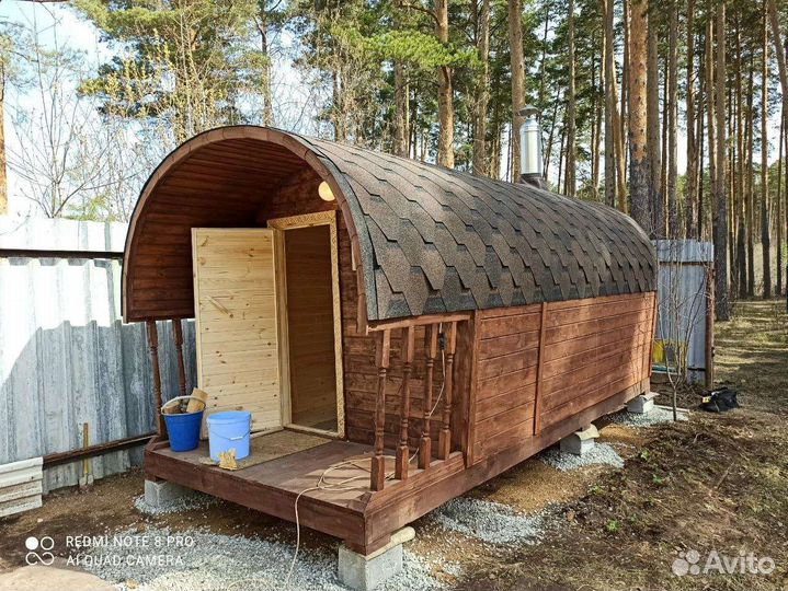 Бани-бочки от производителя