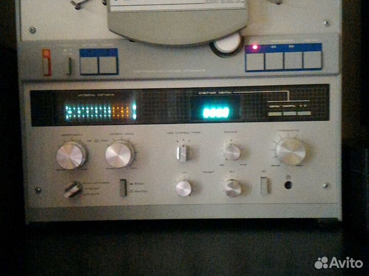 2 Катушечных магнитофона Ростов 012С