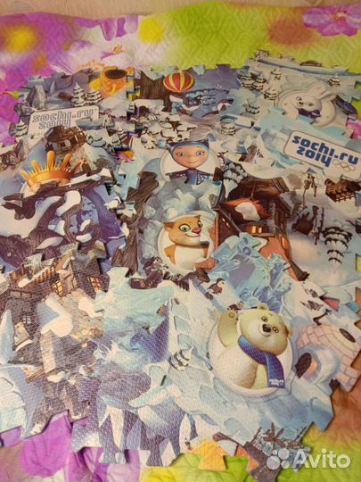 Напольный пазл Олимпиада 2014