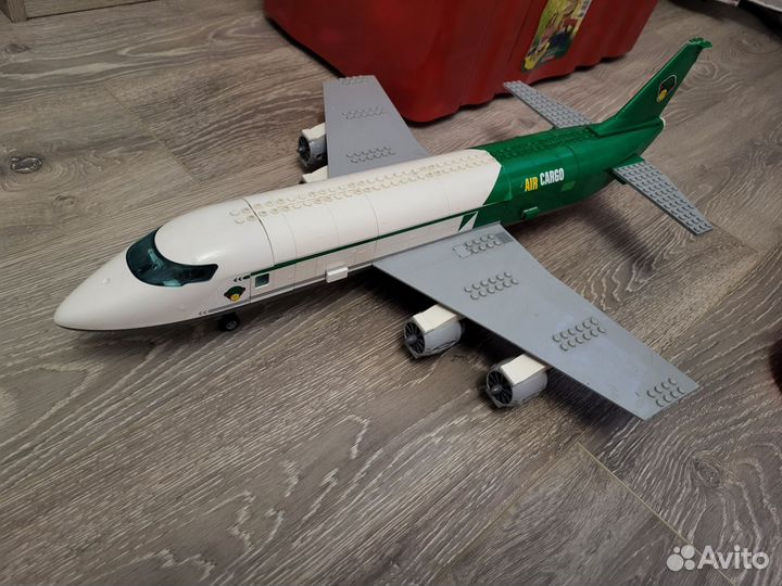 Lego city самолет
