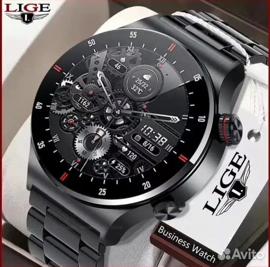 Смарт часы lige ECG+PPG