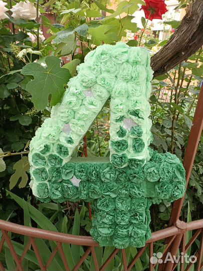 Объемная цифра 4