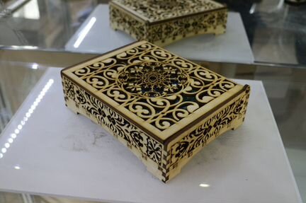 Шкатулки деревянные