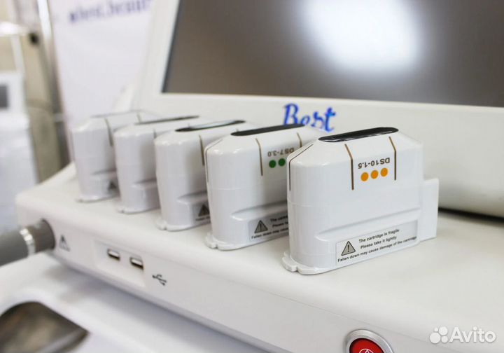 Аппарат hifu A: smas Лифтинг 5 картриджей