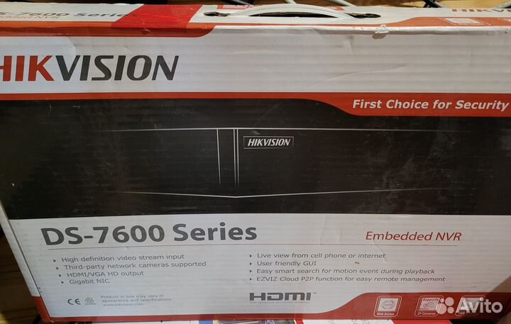 Комплект видеонаблюдения Hikvision (4 камеры+рег)