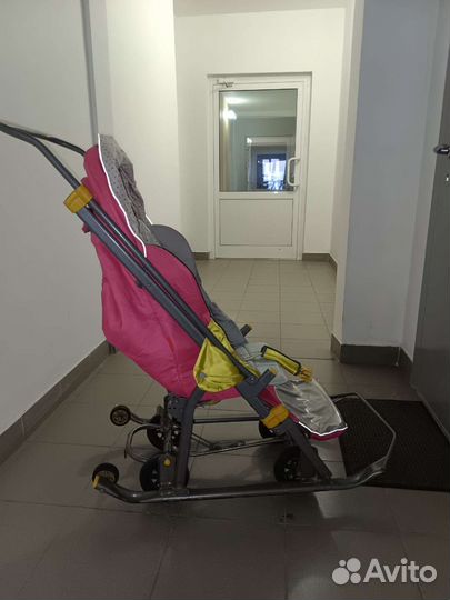 Санки коляска ника kids