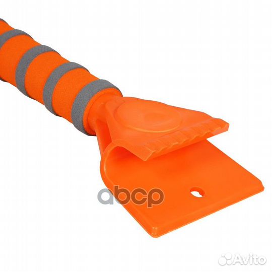 Щетка от снега и льда с мягкой щетиной и двойным