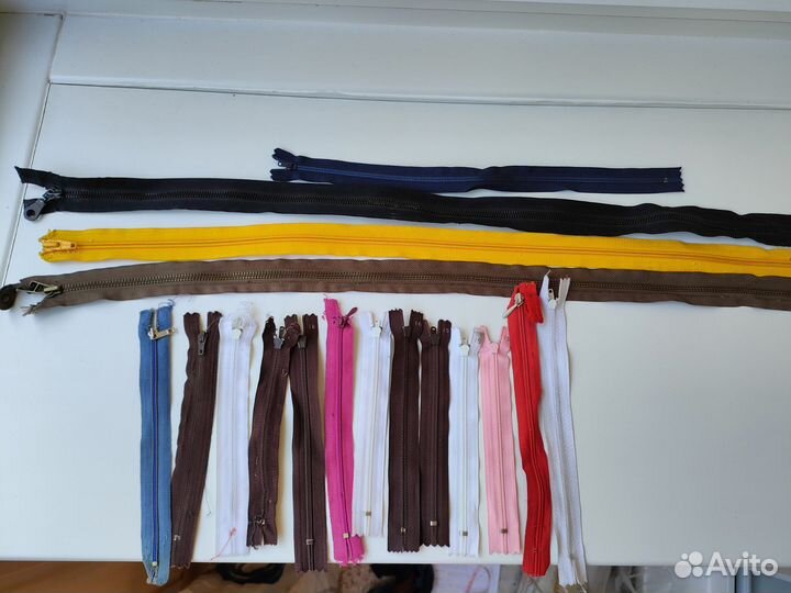 Молнии разные(15,16,17,35,55,65,70,см)