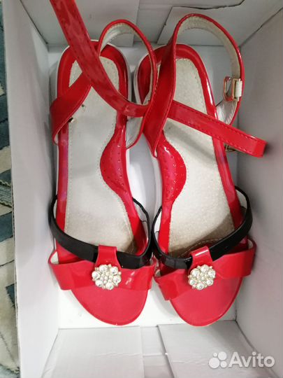 Босоножки для девочки 36 размер