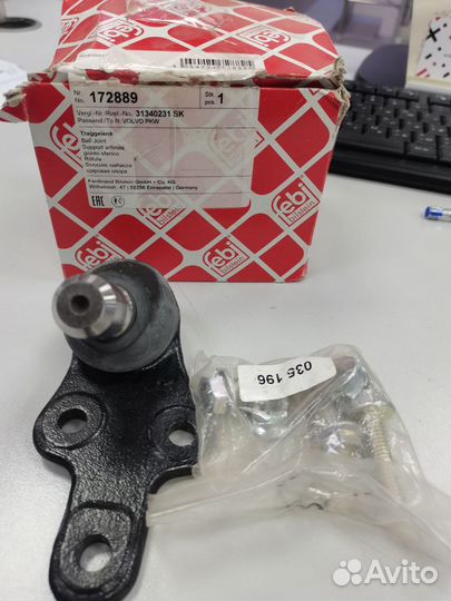 Опора шаровая febi ford Focus-III 11- пер.R