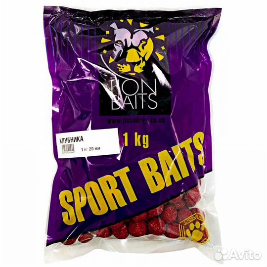 Бойлы тонущие Lion Baits Sport Baits 20мм 1кг