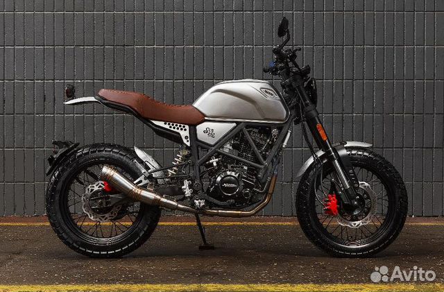 Мотоцикл minsk SCR 250 M1NSK серый