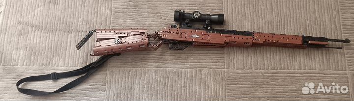 Лего снайперская винтовка