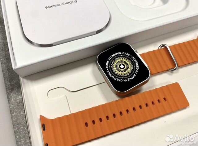 Apple Watch 8 Pro Ultra С Яблоком (Премиум)