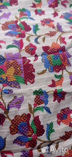 Натуральный шелк отрез