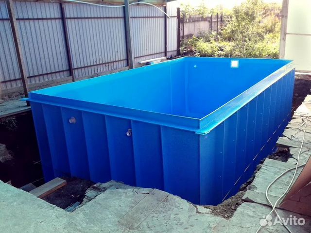 Бассейн 3х5х1,5 для дачи