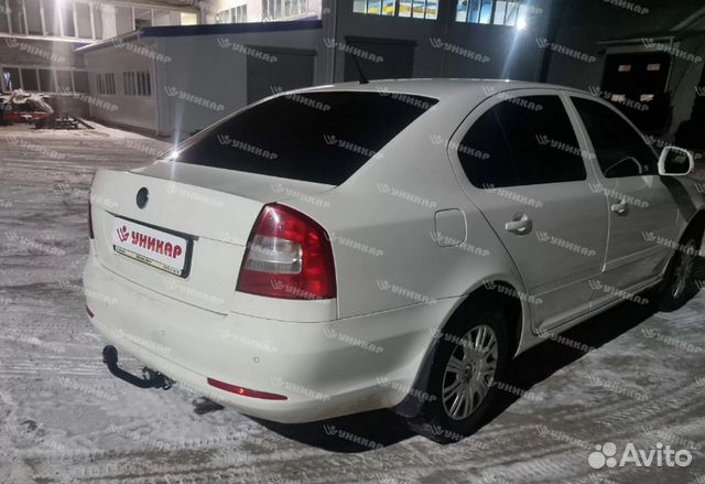 Фаркоп skoda octavia II поколение (лифтбек)