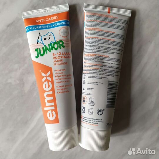 Зубная паста elmex Элмекс 75 мл финская