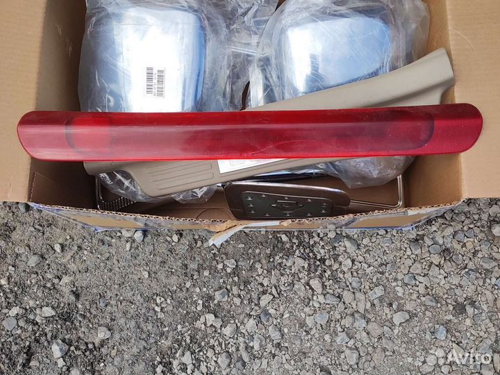 Аксессуары на toyota land cruiser 100