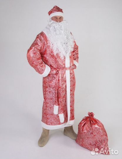 Костюм деда мороза взрослый аренда