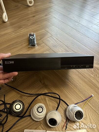 Комплект видеонаблюдения CTV и 4 камеры