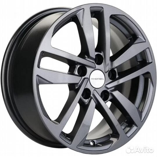 Диски Khomen KHW 1612 6.5x16 5*114.3 ET41 DIA67.1 Gray Литой