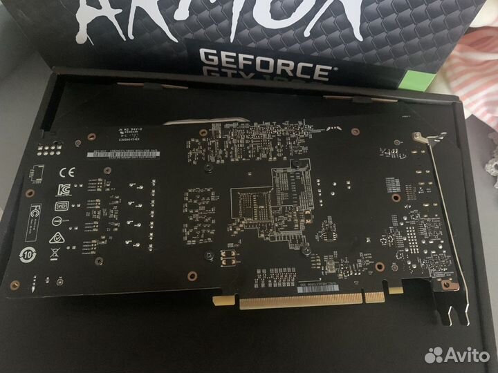 Видеокарта MSI GeForce GTX 1060 6Gb не рабочая