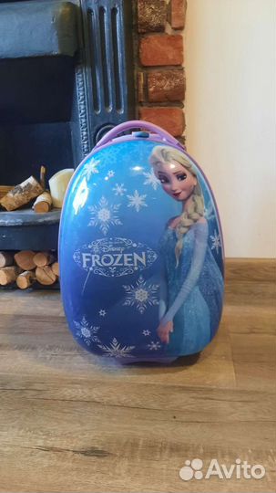 Чемодан на колесиках эльза холодное сердце