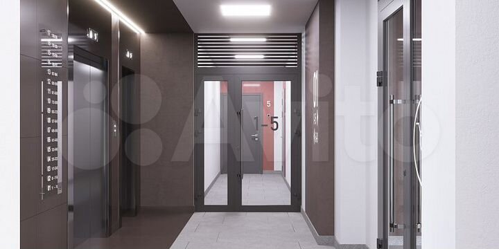 1-к. квартира, 40,9 м², 12/18 эт.