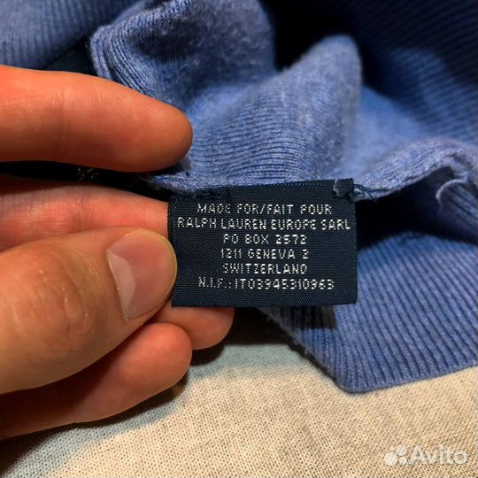 Винтажный джемпер Polo Ralph Lauren оригинал