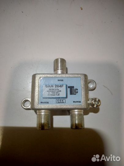 Делители (разветвители) тв сигнала