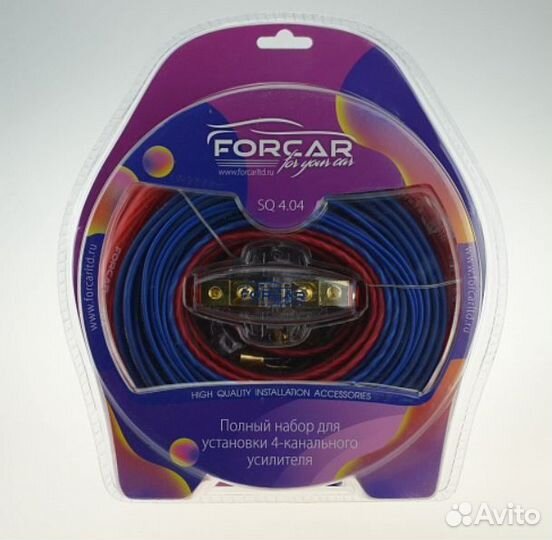 Установочный комплект проводов forcar SQ 4.04