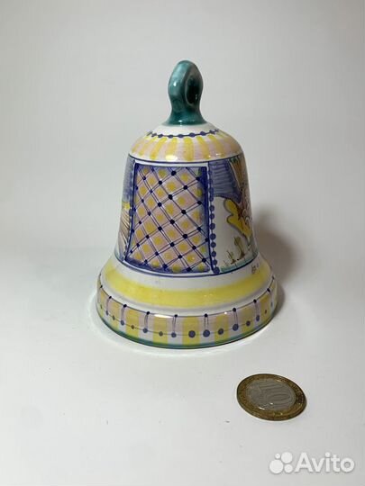 Большой колокольчик майолика