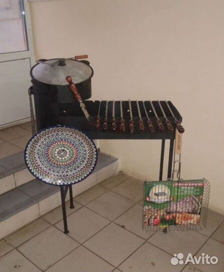 Мангал разборный классический 3мм (артикул f-4020)