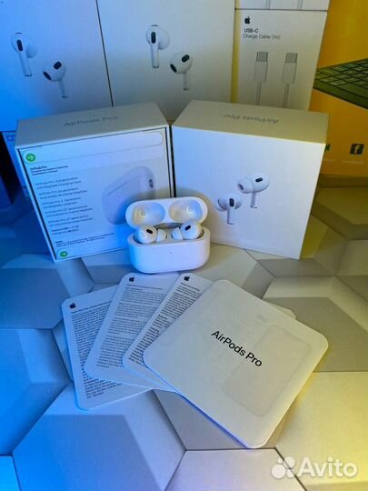 Беспроводные Наушники apple airpods pro 2 + чехол