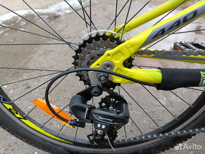 Велосипед алюминиевый stels navigator 440v