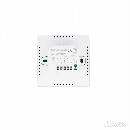 Умный зеркальный терморегулятор с Zigbee для Алисы