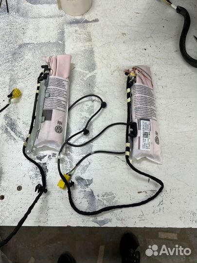 Подушка безобасности передних сидений октавия