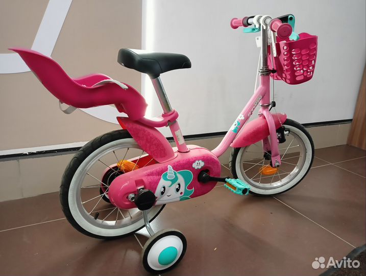 Велосипед детский с боковыми колесиками