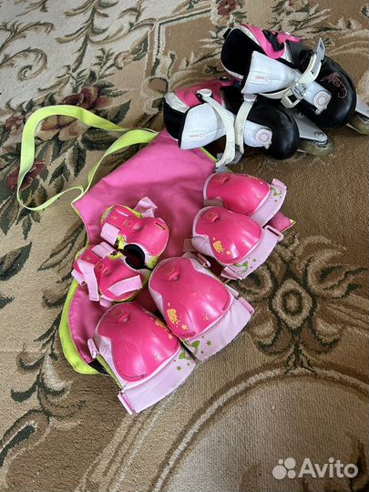 Детские ролики и защита