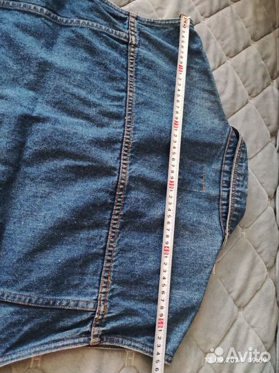 Джинсовая безрукавка