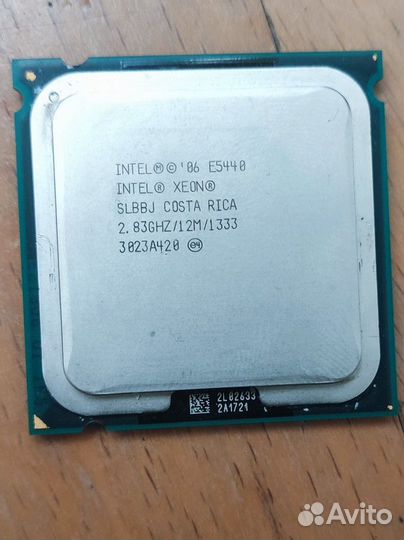 Процессор xeon e5440