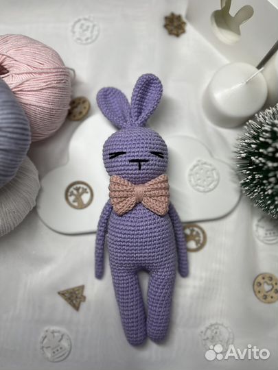 Игрушки амигуруми зайчики