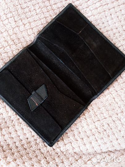 Портмоне мужское кожа/ замша винтажное