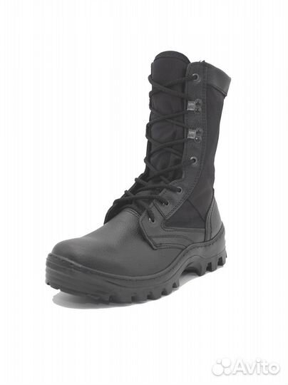 Ботинки Garsing с высокими берцами 516 black shot