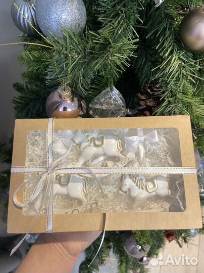 Новогодние игрушки ретро