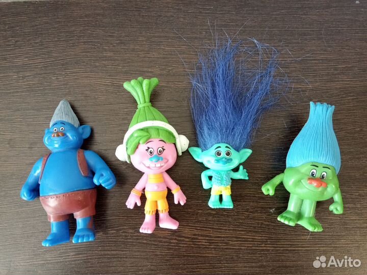 Фигурки троллей Trolls